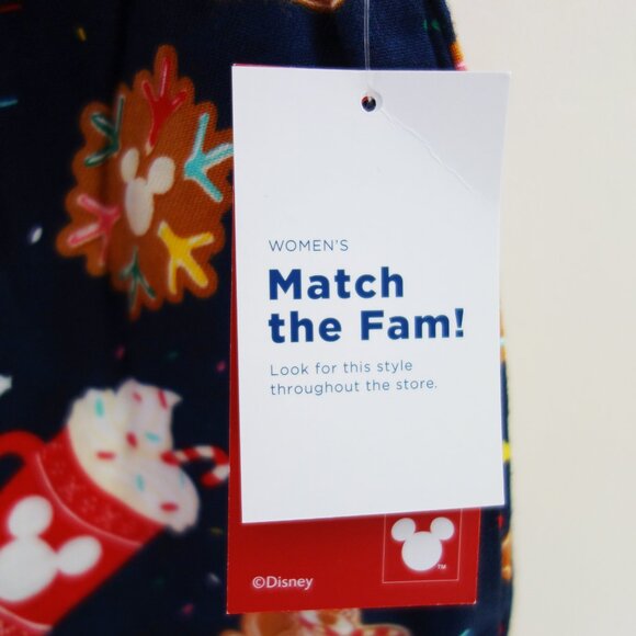 Old Navy x Disney Mid-Rise Printed Flannel Pajama Pants for Women (M) NWT - Picture 8 of 10